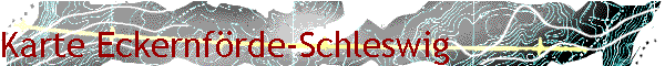 Karte Eckernförde-Schleswig
